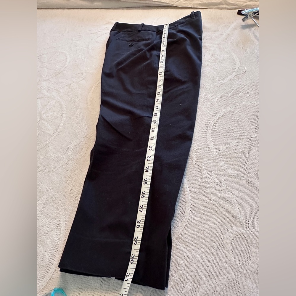 Talbots Black Dress Pants Straight-Leg